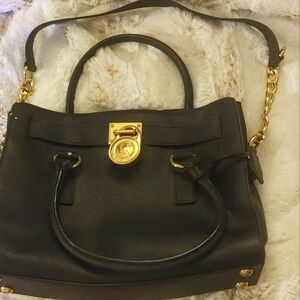 Michael Kors  black satchel bag